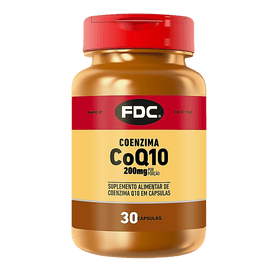 Coenzima Q10 200 mg | 30 Cápsulas | FDC