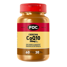Coenzima Q10 200 mg | 60 Cápsulas | FDC