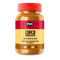 Kit Zinco Quelato Bisglicinato | 2 Frascos x 60 Cápsulas | FDC