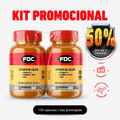 Kit Citrato de Cálcio + D3 + K2 MK7 + Zinco | 2 Frascos | FDC