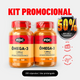 Kit Ômega 3 1000 mg | 2 Frascos x 100 Cápsulas | FDC