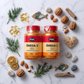 Kit Ômega 3 1000 mg | 2 Frascos x 100 Cápsulas | FDC