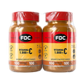 Kit Vitamina C 1000 mg | 2 Frascos x 100 Comprimidos | FDC