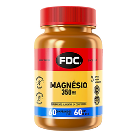 Magnésio 350 mg | 60 Comprimidos | FDC