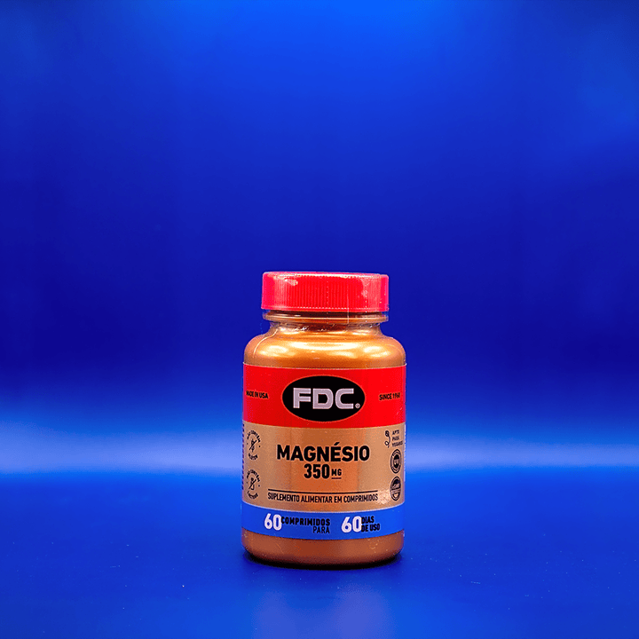 FDC Magnésio 350mg — detalhe da embalagem