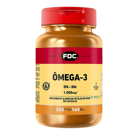 Ômega 3 1000 mg | 320 Cápsulas | FDC