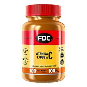 Vitamina C 1000 mg | 100 Comprimidos | FDC