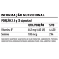 Vitamina E 660 UI + Selênio | 60 Cápsulas | FDC